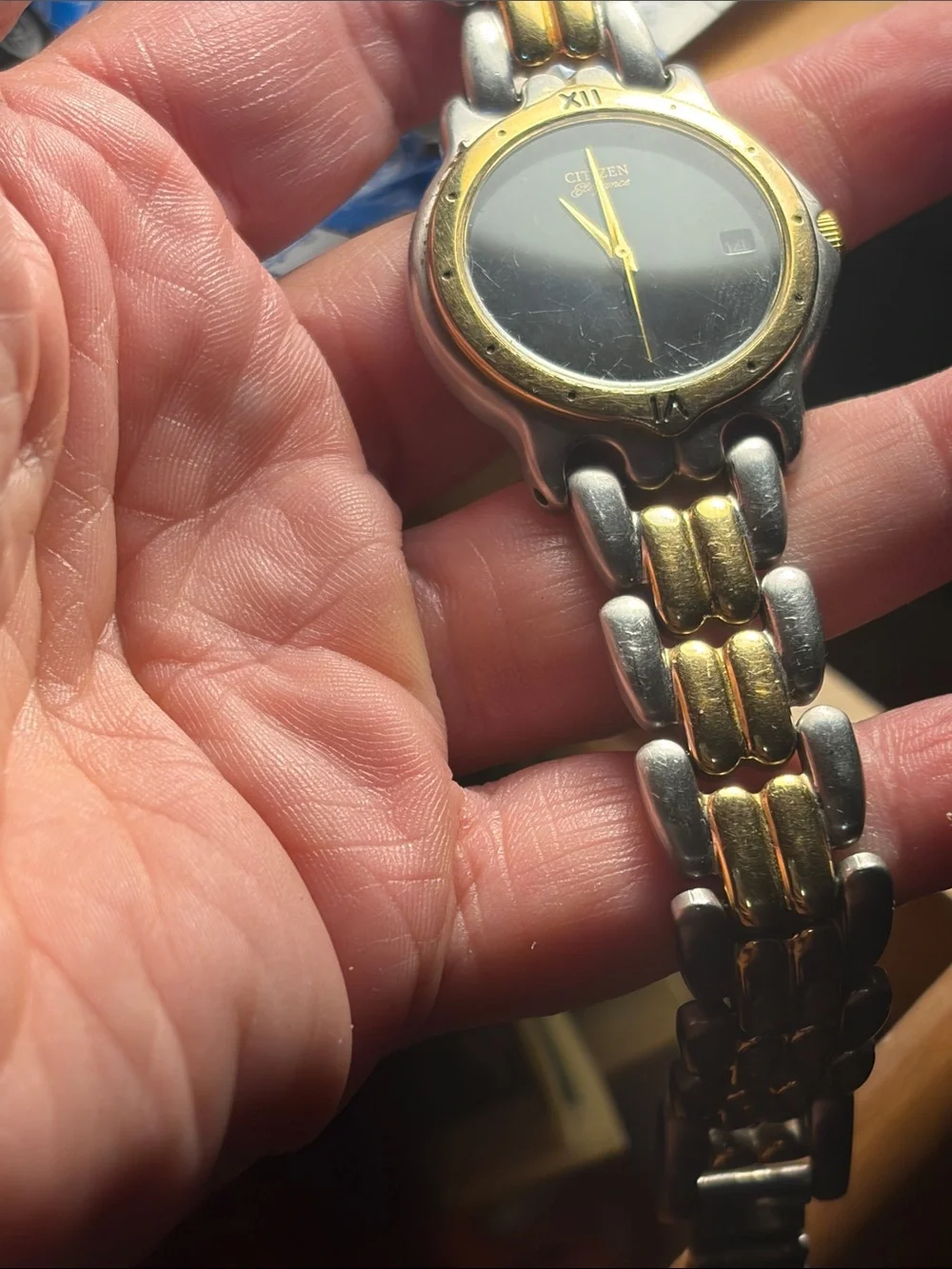 Citizen  Watch Movement with Gold Tone Components